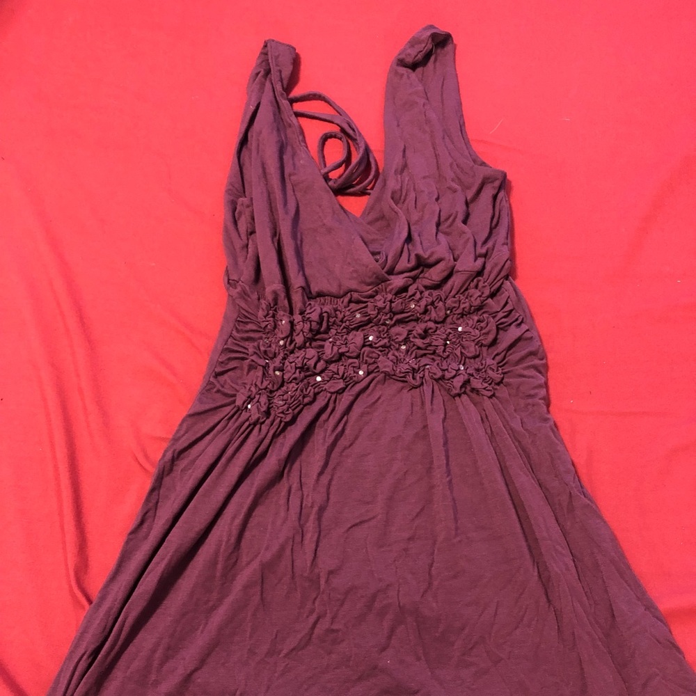 Maroon dress